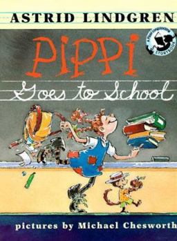 Hardcover Pippi Goes to School Book