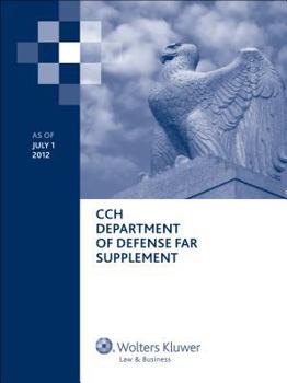 Paperback Department of Defense Far Supplement (Dfars) as of July 1, 2012 Book