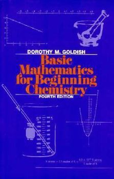 Paperback Basic Mathematics for Beginning Chemistry Book