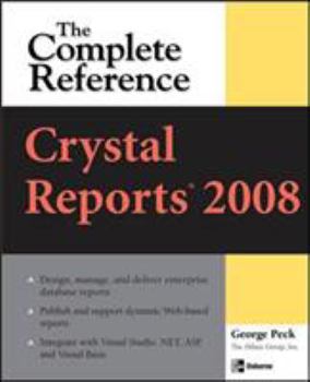 Paperback Crystal Reports 2008: The Complete Reference Book
