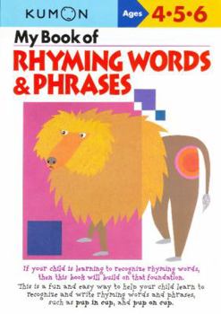 Paperback My Book of Rhyming Words & Phrases Book