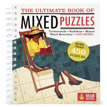 Spiral-bound The Ultimate Book of Mixed Puzzles Book