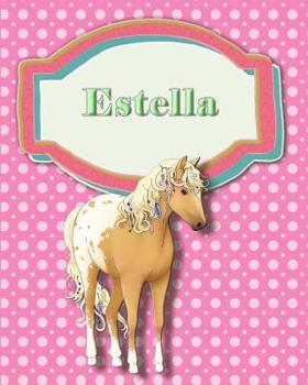 Paperback Handwriting and Illustration Story Paper 120 Pages Estella: Primary Grades Handwriting Book
