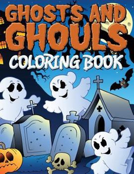 Paperback Ghosts and Ghouls Coloring Book