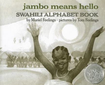 Hardcover Jambo Means Hello: A Swahili Alphabet Book