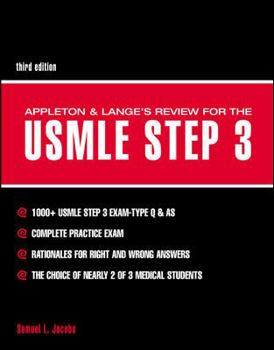Paperback Appleton & Lange's Review for the USMLE Step 3 Book
