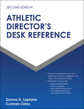 Paperback Athletic Director's Desk Reference Book