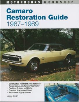 Paperback Camaro Restoration Guide, 1967-1969 Book