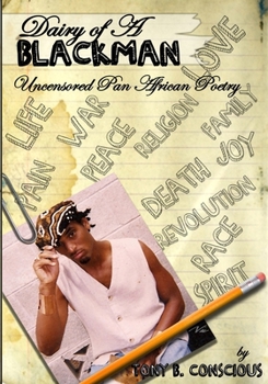 Paperback Diary Of A Black Man: Pan African Poetry Book
