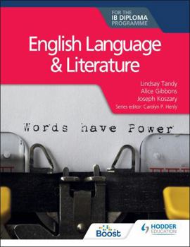 Paperback English Language and Literature for the IB Diploma: Hodder Education Group Book