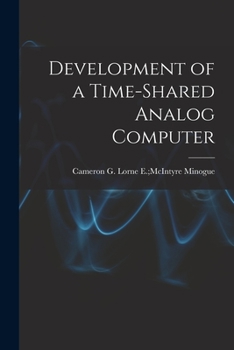 Paperback Development of a Time-shared Analog Computer Book