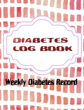 Diabetes Daily Record: A Small Blood Sugar Log Book Daily Year Glucose Tracker Diabetes Journal For Women Pink & Navy | Diabetes - Pages # Organizer ~ ... 110 Page Good Prints Best Diabetic Gifts.
