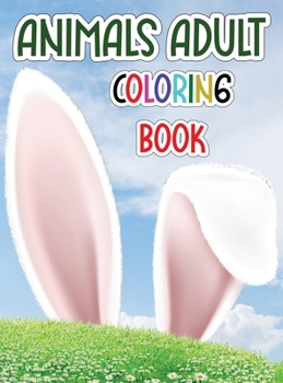 Animals adult coloring book: Amazing coloring book for adults with animals and monsters for relaxation