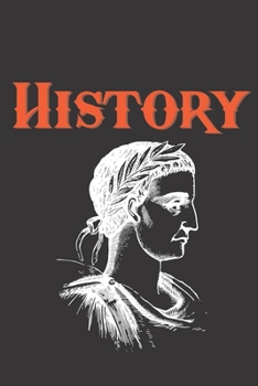 Paperback History: Notebook - Composition notebook - 100 pages College Ruled - 6x9 inches (15.24cm x 22.86) - Glossy Cover - Journal Diar Book