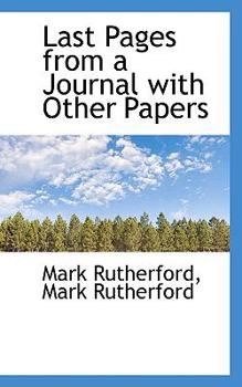 Last Pages from a Journal with Other Papers