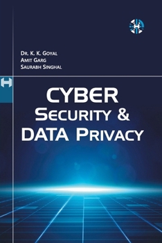 Paperback Cyber Security and Data Privacy Book