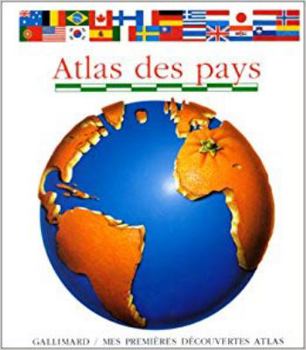 Paperback Atlas des pays (MES PREMIERES DECOUVERTES) [French] Book