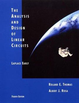 Hardcover The Analysis and Design of Linear Circuits: Laplace Early Book