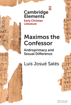 Hardcover Maximos the Confessor Book