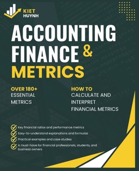 Accounting and Finance Metrics: A Quick Reference