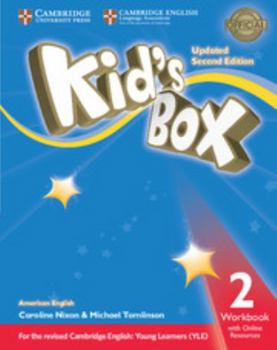 Paperback Kid's Box Level 2 Workbook with Online Resources American English Book