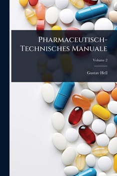 Paperback Pharmaceutisch-Technisches Manuale [German] Book
