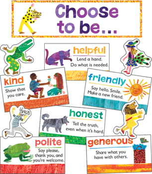 Misc. World of Eric Carle(tm) Positive Character Traits Mini Bulletin Board Set Book