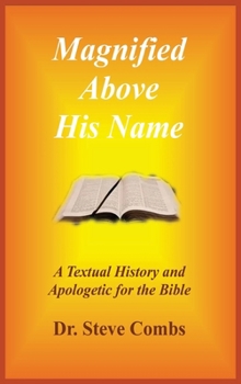 Hardcover Magnified Above His Name Book