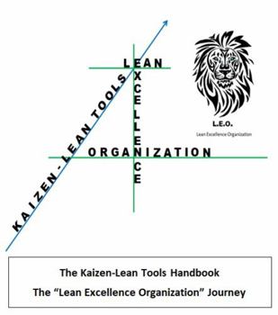 Perfect Paperback LEO-Kaizen Lean Tools Handbook Book