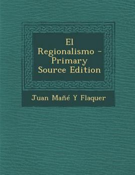 Paperback El Regionalismo [Catalan] Book