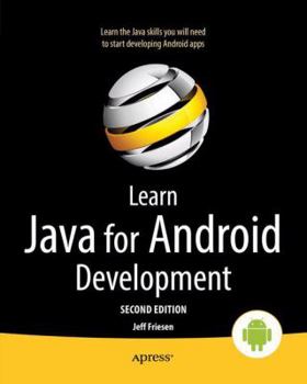 Paperback Learn Java for Android Development Book