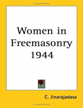 Paperback Women in Freemasonry 1944 Book