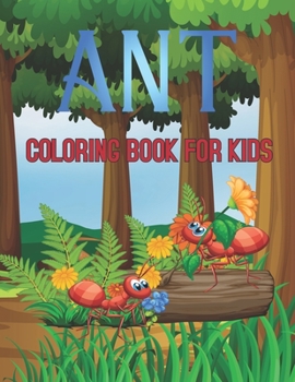 Paperback Ant Coloring Book for Kids Book