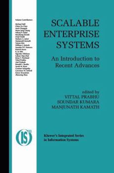 Paperback Scalable Enterprise Systems: An Introduction to Recent Advances Book