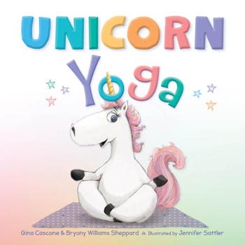 Hardcover Unicorn Yoga Book