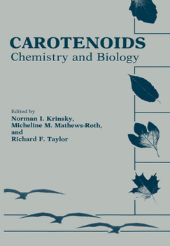 Hardcover Carotenoids: Chemistry and Biology Book