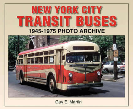 Paperback New York City Transit Buses 1945-1975 Photo Archive Book