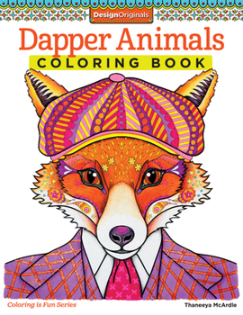 Paperback Dapper Animals Coloring Book