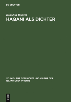 Hardcover Haqani als Dichter [German] Book