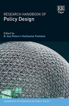 Hardcover Research Handbook of Policy Design (Handbooks of Research on Public Policy series) Book