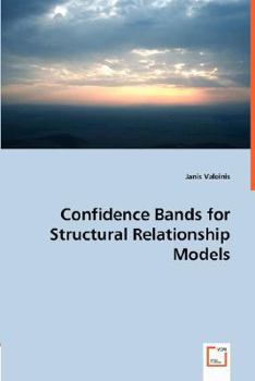 Paperback Confidence Bands for Structural Relationship Models Book