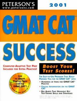 Peterson's Gmat Cat Success 2001 (Peterson's Gmat Cat Success (Book and CD Rom), 2001)