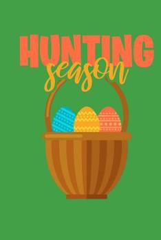 Hunting Season: 100 handwriting paper Pages Large Big 6" x 9"  for eastern and for school boys, girls, kids and pupils