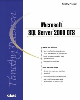 Hardcover Microsoft SQL Server 2000 Dts [Data Transformation Services] Book