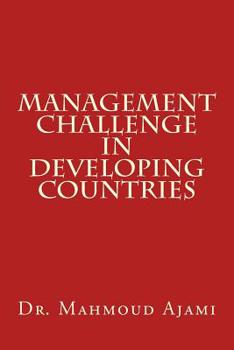 Paperback Management Challenge in Developing Countries Book