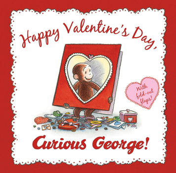 Hardcover Happy Valentine's Day, Curious George! Book