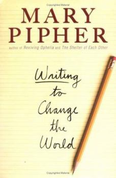 Hardcover Writing to Change the World Book