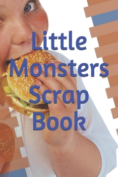 Paperback Little Monsters Scrap Book