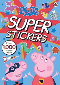 Paperback Peppa Pig Super Stickers Activity Book