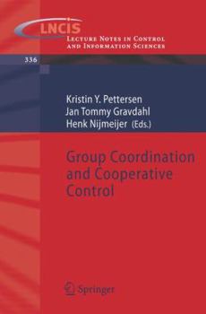 Paperback Group Coordination and Cooperative Control Book